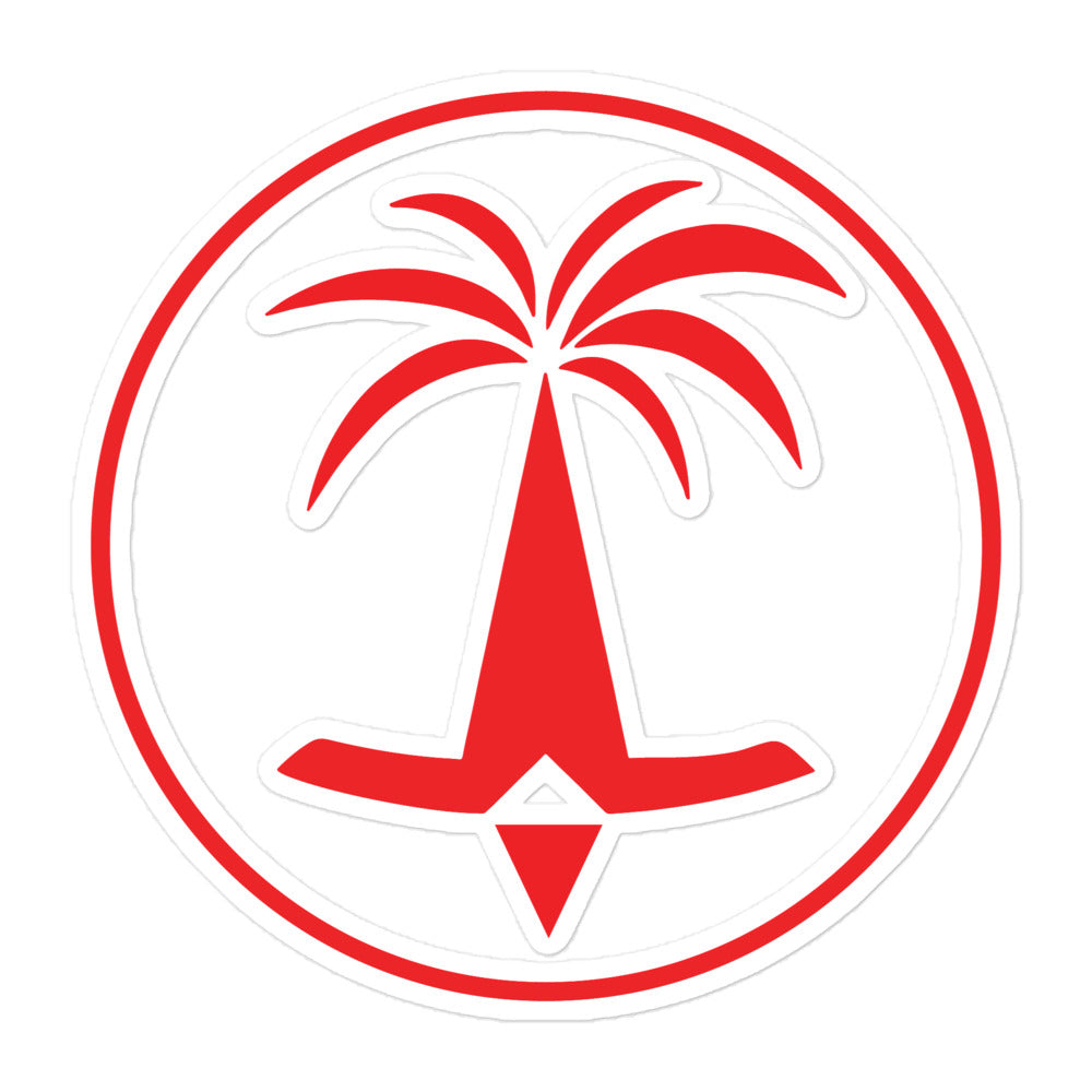 TESLALOHA Circle Logo ステッカー