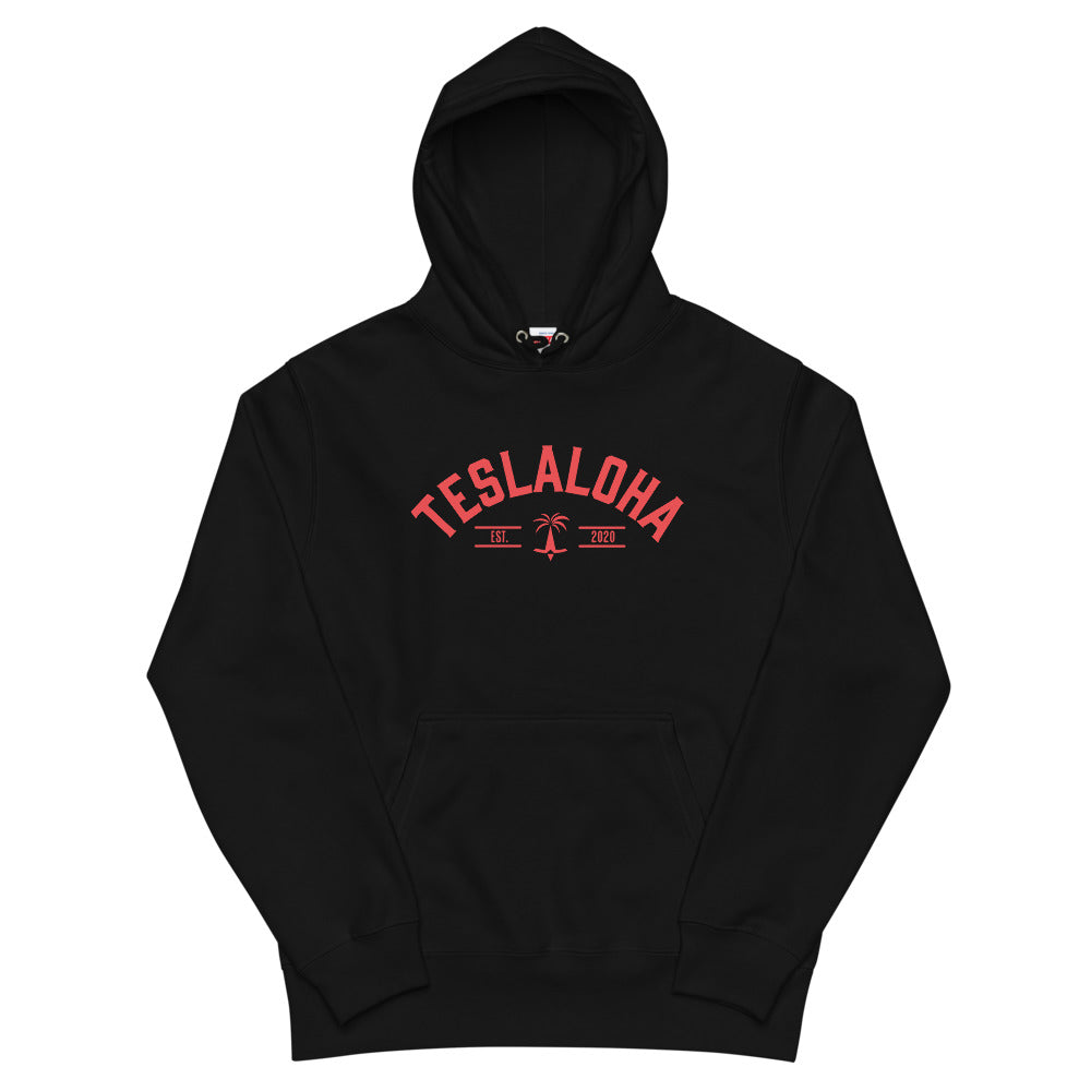 TESLALOHA Est. 2020 ユニセックス 裏毛 プルオーバー パーカー