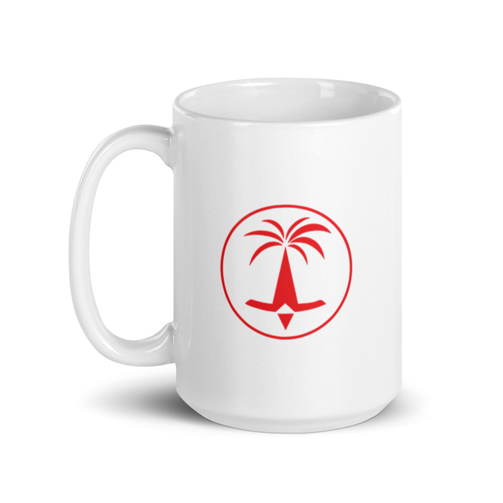 TESLALOHA Circle Logo マグカップ(白)