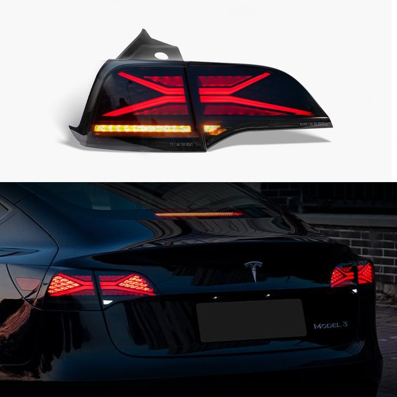 X-Treme Tail Light for Tesla Model 3/Y with RGB Control with App