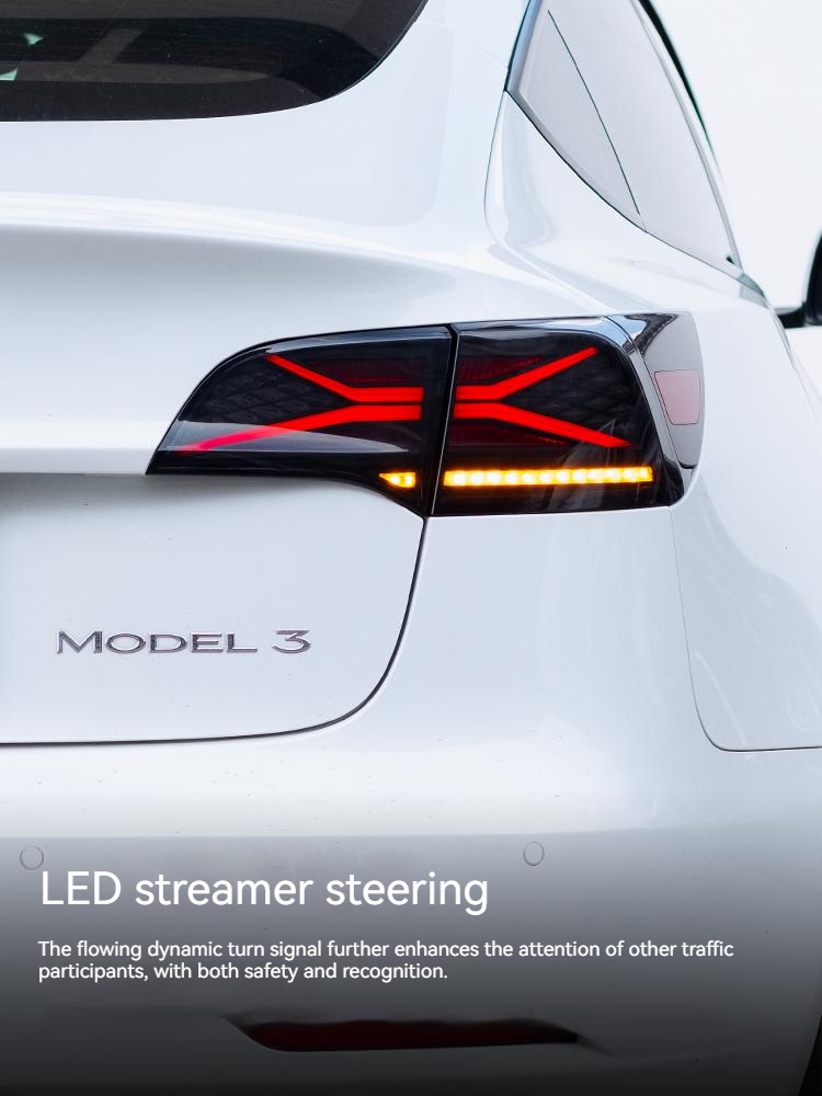 X-Treme Tail Light for Tesla Model 3/Y with RGB Control with App