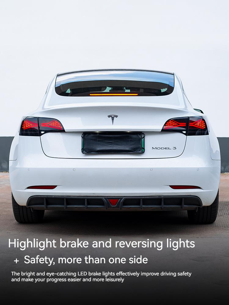 X-Treme Tail Light for Tesla Model 3/Y with RGB Control with App