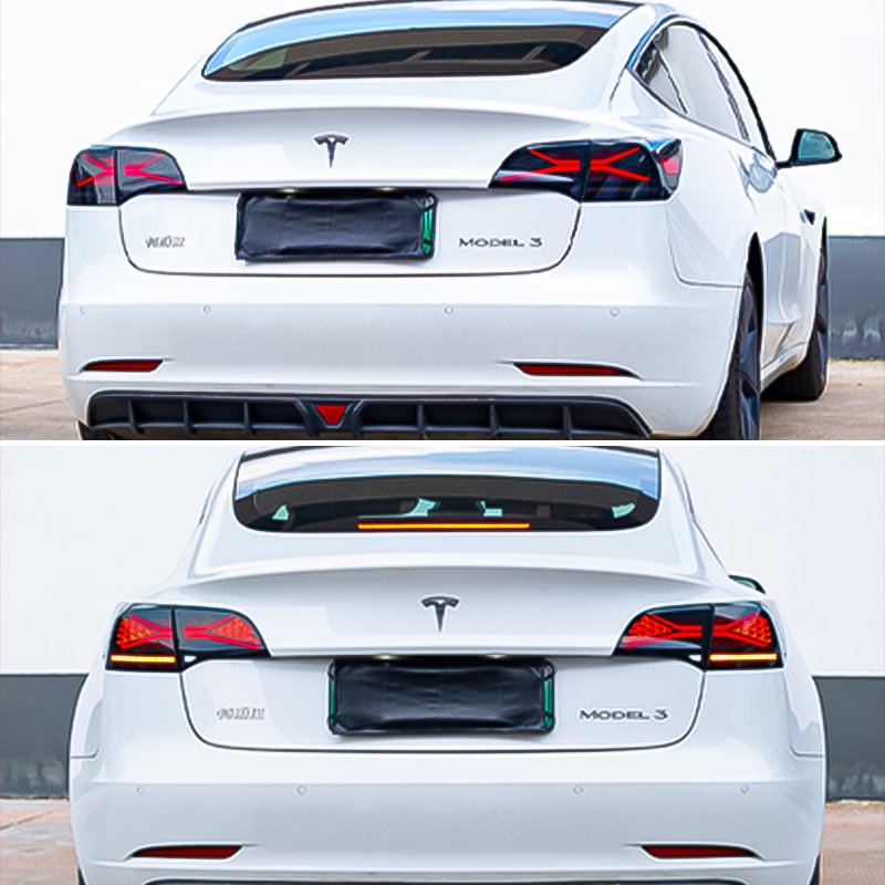 X-Treme Tail Light for Tesla Model 3/Y with RGB Control with App