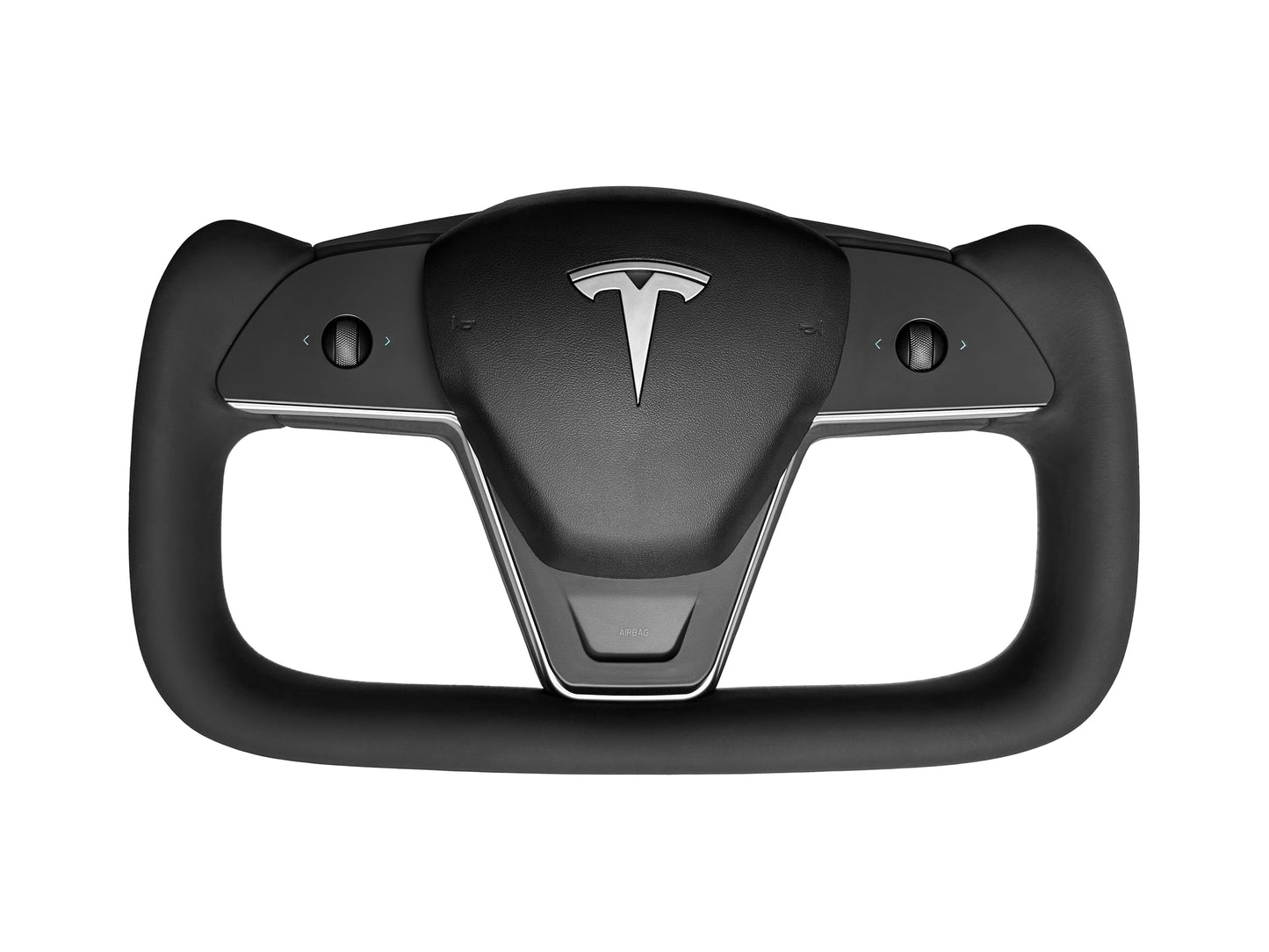 Plaid Style Yoke Steering Wheel for Tesla Model 3/Y